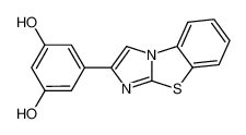 5-Benzo[d]imidazo[2,1-b]thiazol-2-yl-benzene-1,3-diol_79889-91-1