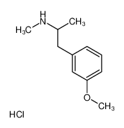 1-(3-methoxyphenyl)-N-methylpropan-2-amine,hydrochloride_79896-22-3