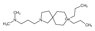 3-(8,8-dipropyl-2-aza-8-germaspiro[4.5]decan-2-yl)-N,N-dimethylpropan-1-amine_79915-76-7