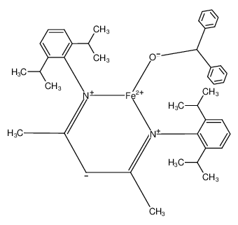 (2,4-bis(2,6-diisopropylphenylimino)pent-3-yl)FeOCHPh2_799267-54-2