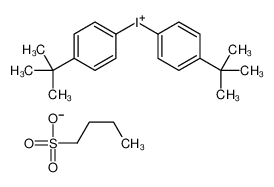 bis(4-tert-butylphenyl)iodanium,butane-1-sulfonate_799269-64-0