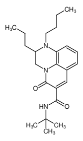 N-(tert-butyl)-1-butyl-5-oxo-2-propyl-2,3-dihydro-1H,5H-pyrido[1,2,3-de]quinoxaline-6-carboxamide_799273-15-7