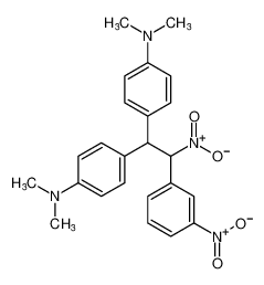 4,4'-(2-nitro-2-(3-nitrophenyl)ethane-1,1-diyl)bis(N,N-dimethylaniline)_799293-17-7