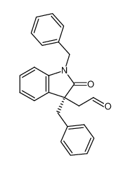 (S)-(1,3-dibenzyl-2-oxo-2,3-dihydro-1H-indol-3-yl)acetaldehyde_799561-33-4