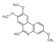 3,8,9-Trimethoxy-6(5H)-phenanthridinone_79966-75-9
