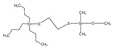 8,8-dibutyl-3,3-dimethyl-2-oxa-4,7-dithia-3-sila-8-stannadodecane_79966-91-9