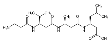 (S)-3-((S)-3-((R)-3-(3-aminopropanamido)-4-methylpentanamido)butanamido)-5-methylhexanoic acid_799766-51-1
