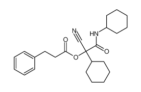 1-cyano-1-cyclohexyl-2-(cyclohexylamino)-2-oxoethyl 3-phenylpropanoate_799778-88-4