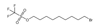 Methanesulfonic acid, trifluoro-, 9-bromononyl ester_799803-80-8