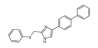1H-Imidazole, 4-[1,1'-biphenyl]-4-yl-2-[(phenylthio)methyl]-_799841-64-8