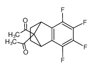 1-(9-Acetyl-5,6,7,8-tetrafluoro-1,2,3,4-tetrahydro-1,4-methano-naphthalen-9-yl)-ethanone_79997-70-9