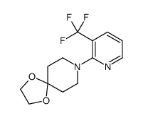 8-[3-(trifluoromethyl)pyridin-2-yl]-1,4-dioxa-8-azaspiro[4.5]decane_801306-54-7