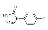 4-(4-fluorophenyl)-1H-1,2,4-triazol-5-one_80240-40-0