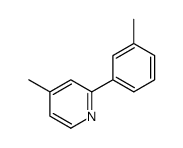 4-Methyl-2-(3-methylphenyl)pyridine_80635-91-2