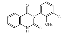 3-(3-chloro-2-methylphenyl)-2-sulfanylidene-1H-quinazolin-4-one_81066-84-4