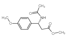 Methyl (R)-3-acetamido-3-(4-methoxyphenyl)propanoate_810670-02-1