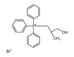 [(2S)-3-hydroxy-2-methylpropyl]-triphenylphosphanium,bromide_81658-46-0