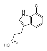 2-(7-chloro-1H-indol-3-yl)ethanamine,hydrochloride_81868-13-5