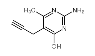 2-amino-6-methyl-5-prop-2-ynyl-1H-pyrimidin-4-one_81887-01-6