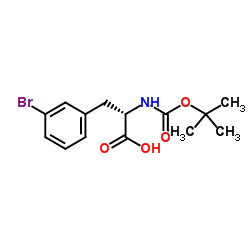3-Bromo-N-(tert-butoxycarbonyl)-L-phenylalanine_82278-95-3