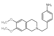 4-[2-(6,7-dimethoxy-3,4-dihydro-1H-isoquinolin-2-yl)ethyl]aniline_82925-02-8