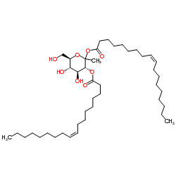 [(2R,3S,4S,5R)-3,4-dihydroxy-6-methoxy-5-[(E)-octadec-9-enoyl]oxyoxan-2-yl]methyl (E)-octadec-9-enoate_82933-91-3