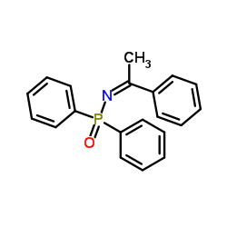 N-[(1E)-1-phenylethylidene]-P,P-diphenylphosphinic amide_82944-84-1