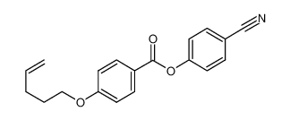 4-CYANOPHENYL-(4-(4-PENTENYLOXY)-BENZOATE)_82971-50-4