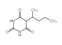 5-pentan-2-yl-1,3-diazinane-2,4,6-trione_83-29-4