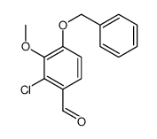 4-benzyloxy-2-chloro-3-methoxy-benzaldehyde_83847-90-9
