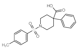 1-(4-methylphenyl)sulfonyl-4-phenylpiperidine-4-carboxylic acid_84255-02-7