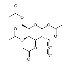 [(2R,3R,4R,5R)-3,4,6-triacetyloxy-5-azidooxan-2-yl]methyl acetate_84278-00-2