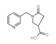 5-oxo-1-(pyridin-3-ylmethyl)pyrrolidine-3-carboxylic acid_842958-29-6