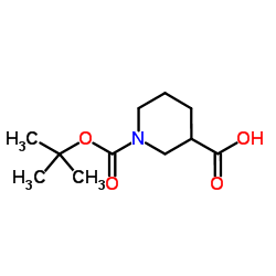 1-Boc-3-piperidinecarboxylic acid_84358-12-3