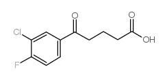 5-(3-chloro-4-fluorophenyl)-5-oxopentanoic acid_845790-41-2