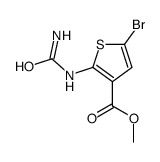methyl 5-bromo-2-(carbamoylamino)thiophene-3-carboxylate_845889-21-6