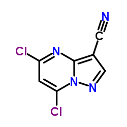 5,7-Dichloropyrazolo[1,5-a]pyrimidine-3-carbonitrile_845895-95-6