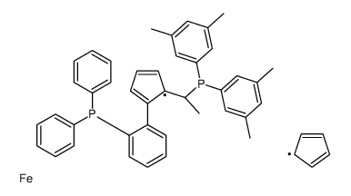 (s)-1-{(s)-2-[2-(diphenylphosphino)phenyl]ferrocenyl}ethyldi(3,5-xylyl)phosphine_849925-21-9