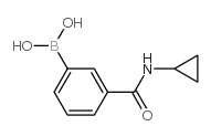 (3-(Cyclopropylcarbamoyl)phenyl)boronic acid_850567-23-6