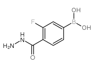 (3-Fluoro-4-(hydrazinecarbonyl)phenyl)boronic acid_850568-06-8