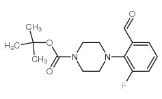 tert-Butyl 4-(2-fluoro-6-formylphenyl)piperazine-1-carboxylate_851753-43-0