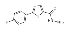 5-(4-fluorophenyl)thiophene-2-carbohydrazide_852296-85-6