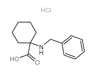 1-(benzylamino)cyclohexane-1-carboxylic acid,hydrochloride_859927-91-6