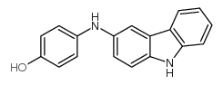 4-(9H-carbazol-3-ylamino)phenol_86-72-6
