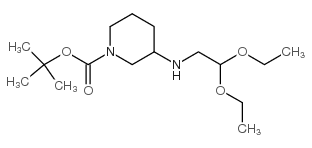 tert-butyl 3-(2,2-diethoxyethylamino)piperidine-1-carboxylate_864684-93-5