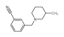 3-[(3-methylpiperidin-1-yl)methyl]benzonitrile_864685-02-9