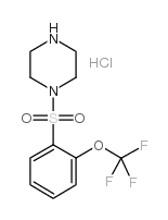 1-[2-(trifluoromethoxy)phenyl]sulfonylpiperazine,hydrochloride_864759-57-9