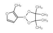 4,4,5,5-Tetramethyl-2-(2-methylfuran-3-yl)-1,3,2-dioxaborolane_864776-02-3