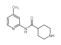 N-(4-methylpyridin-2-yl)piperidine-4-carboxamide_865078-92-8