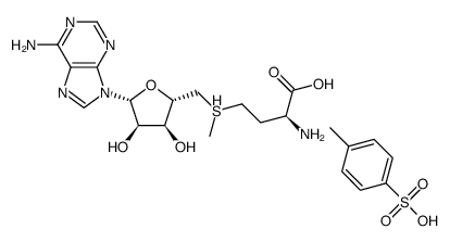 s-adenosyl-l-methionine p-toluenesulfonate salt_86562-85-8